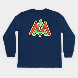 Miami Amigos Baseball Kids Long Sleeve T-Shirt